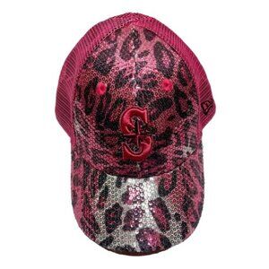 Seattle Mariners Toddler Hat New Era 9Forty Jr Pink Silver Sequin Kids MLB Cap
